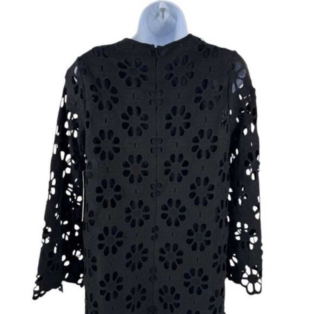 Tuckernuck Black Floral Eyelet Midi Dress - Picture 8 of 11